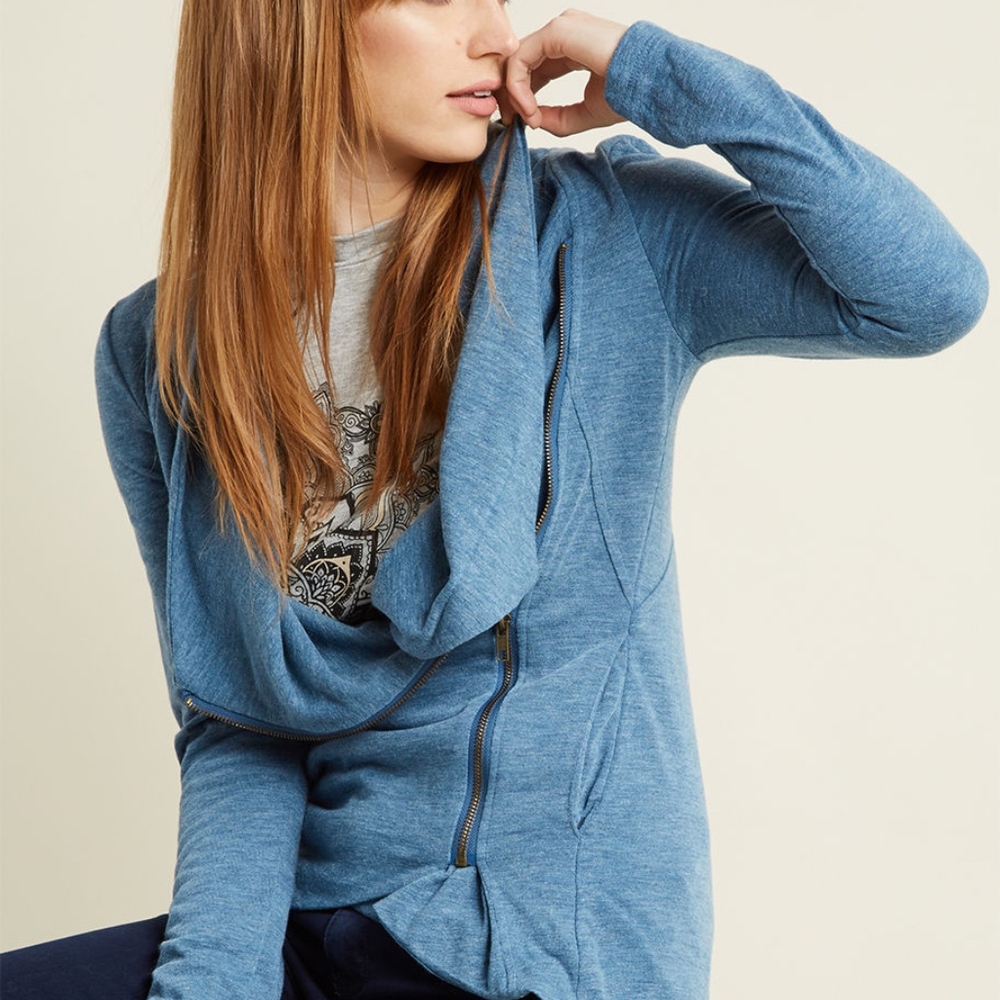 Modcloth NEVER WORN Airport Greeting Cardigan